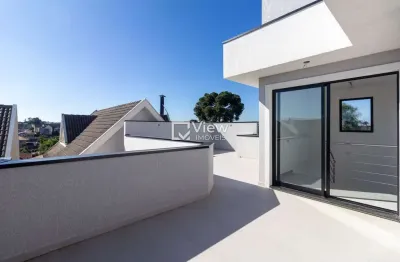 Casa em condomínio fechado com 3 quartos à venda na rua gerônimo muraro, 894, santa felicidade, curitiba, 176 m2 por r$ 1.050.000