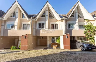 Casa em condomínio fechado com 3 quartos à venda na rua miguel gasparin, 40, boa vista, curitiba, 156 m2 por r$ 830.000