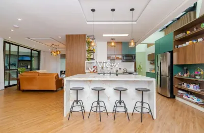 Casa em condomínio fechado com 5 quartos à venda na rua josé benedito cottolengo, 1161, campo comprido, curitiba, 530 m2 por r$ 4.500.000