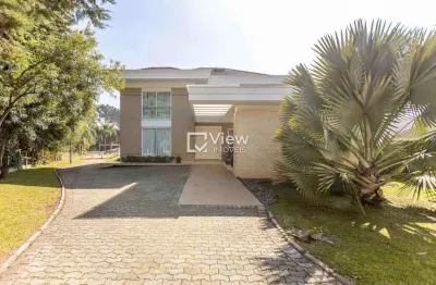 Casa em condomínio fechado com 4 quartos à venda na avenida francisco vieira de araújo, planta o recanto, piraquara, 455 m2 por r$ 5.499.000
