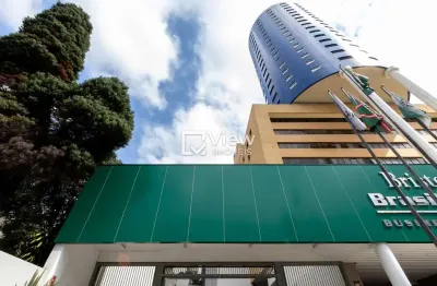 Kitnet / stúdio à venda na rua desembargador motta, 1499, batel, curitiba, 43 m2 por r$ 380.000