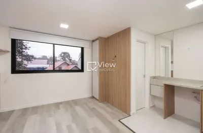 Kitnet / stúdio para alugar na rua desembargador westphalen, 1627, rebouças, curitiba, 21 m2 por r$ 2.500