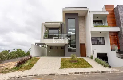 Casa em condomínio fechado com 4 quartos à venda na rua francisco antônio da costa nogueira, 220, santa felicidade, curitiba, 249 m2 por r$ 2.199.000