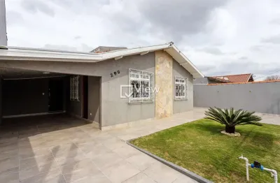 Casa com 4 quartos à venda na rua alexandre possebon filho, 299, afonso pena, são josé dos pinhais, 127 m2 por r$ 780.000