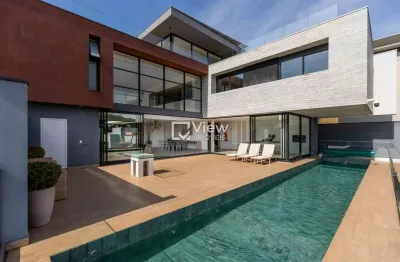 Casa em condomínio fechado com 4 quartos à venda na rua josé augusto dos santos, 407, vista alegre, curitiba, 841 m2 por r$ 9.450.000