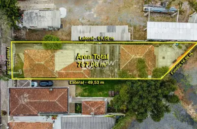 Terreno comercial à venda na rua alferes ângelo sampaio, 210, batel, curitiba, 757 m2 por r$ 2.200.000