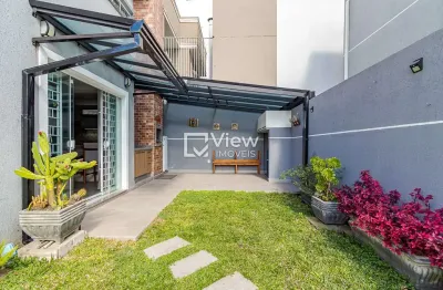Casa em condomínio fechado com 3 quartos à venda na rua gentil antunes branco, 171, santa felicidade, curitiba, 133 m2 por r$ 850.000