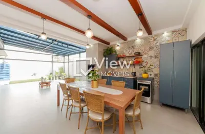 Casa com 4 quartos à venda na rua afonso bressan, 75, butiatuvinha, curitiba, 233 m2 por r$ 1.790.000