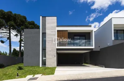 Casa em condomínio fechado com 3 quartos à venda na Avenida Cândido Hartmann, 3363, Santo Inácio, Curitiba, 243 m2 por R$ 3.080.000