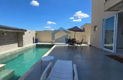 Casa em condomínio fechado com 4 quartos à venda na rua feliciano martins tamajo, 357, residencial milano, indaiatuba, 304 m2 por r$ 1.500.000