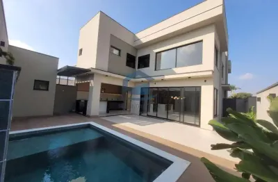 Casa em condomínio fechado com 3 quartos à venda na rua kikuo imanishi, 75, chácara areal, indaiatuba, 285 m2 por r$ 3.000.000