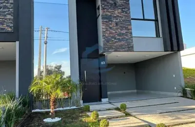 Casa em condomínio fechado com 3 quartos à venda na rua márcio josé battistuci, 28, loteamento park gran reserve, indaiatuba, 176 m2 por r$ 1.464.000