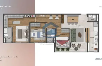 Apartamento com 3 quartos à venda na rua pedro de toledo, 1327, jardim dom bosco, indaiatuba, 86 m2 por r$ 1.150.000