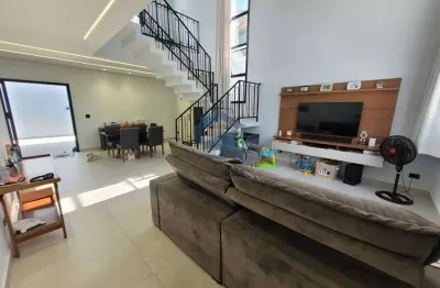 Casa em condomínio fechado com 3 quartos à venda na márcio josé battistuci, 28, loteamento park gran reserve, indaiatuba, 202 m2 por r$ 1.299.000