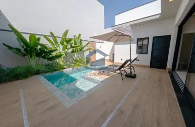 Casa em condomínio fechado com 3 quartos à venda na márcio josé battistuci, 28, loteamento park gran reserve, indaiatuba, 227 m2 por r$ 1.890.000