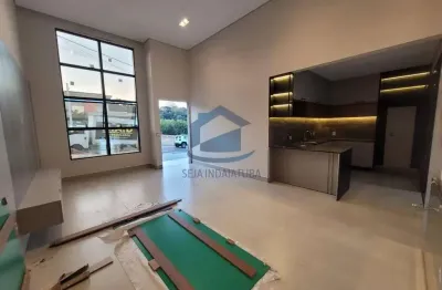 Casa em condomínio fechado com 3 quartos à venda na márcio josé battistuci, 28, loteamento park gran reserve, indaiatuba, 134 m2 por r$ 1.300.000