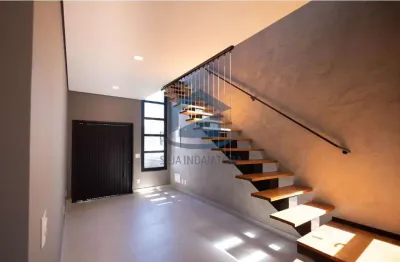 Casa em condomínio fechado com 3 quartos à venda na márcio josé battistuci, 28, loteamento park gran reserve, indaiatuba, 220 m2 por r$ 1.580.000
