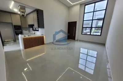 Casa em condomínio fechado com 3 quartos à venda na Márcio José Battistuci, 28, Loteamento Park Gran Reserve, Indaiatuba, 140 m2 por R$ 1.300.000