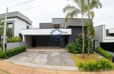 Casa em condomínio fechado com 3 quartos à venda na avenida bernardino bonavita, 2010, jardim santa rita, indaiatuba, 248 m2 por r$ 2.800.000