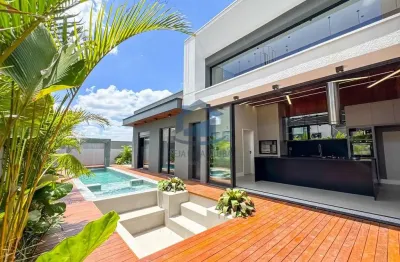 Casa em condomínio fechado com 3 quartos à venda na avenida bernardino bonavita, 925, jardim santa rita, indaiatuba, 267 m2 por r$ 4.000.000