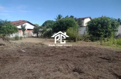 Excelente terreno todo murado com água, luz, iptu em dia, todo legalizado, medindo 831m², a 150 metros do asfalto, da lagoa e comércios, ótima localiz