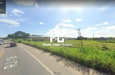 Excelente área com 1.000m², com frente para Rodovia Amaral Peixoto, próximo à entrada de Praia Seca, ótimo investimento.