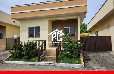 Casa pequeno condomínio composta por: 2 quartos, sala, cozinha, banheiro, garagem, área de serviço.  aceita carta de crédito.