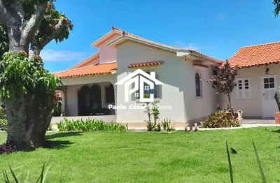 Imperdível casa à venda em araruama-rj - bairro coqueiral: 6 quartos, 6 suítes, 1 sala, 1 banheiro e 600m² de área