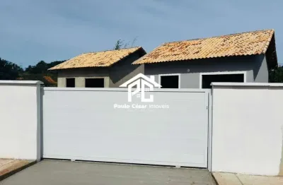 Imperdível: casa à venda em araruama-rj, bairro itatiquara1 quarto, sala, banheiro, garagem e quintal!45m² de areanão perca essa oportunidade!