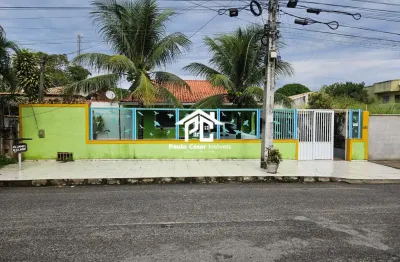 Casa à venda em araruama-rj, bairro pontinha: 2 quartos, 1 suíte, 1 sala, 1 banheiro, 1 vaga de garagem.