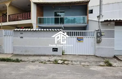 Duplex:  à venda em araruama-rj, bairro vila capri, 2 quartos, 2 suítes, 1 sala, 1 banheiro, 1 vaga, 89,66 m²!