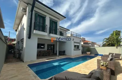 Sobrado com 3 suítes e piscina - terras do cancioneiro - paulínia