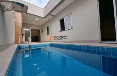 Casa térrea nova à venda em condomínio. paulínia/sp