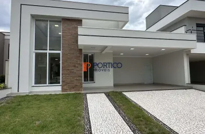 Casa térrea é nova a venda no royal garden em paulínia