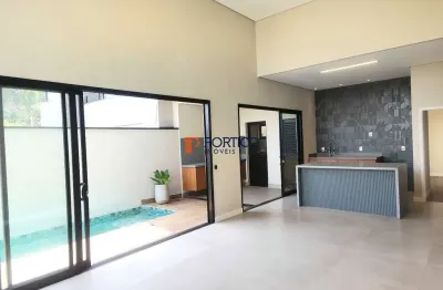 Casa à venda com 3 suítes, piscina no cond. terras da estância em paulínia/sp