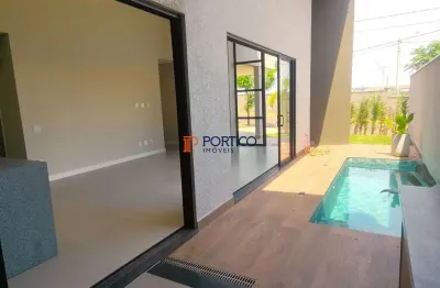 Casa à venda com 3 suítes, piscina no cond. terras da estância em paulínia/sp