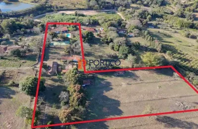 Chácara à venda com 25.710m² de terreno e casa com 6 quartos em jaguariúna/sp.