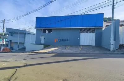 Galpão comercial com 440m² para locação região central de paulínia/sp.