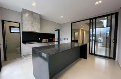 Sobrado novo com 3 quartos em condomínio fechado–terras da estância, paulínia/sp