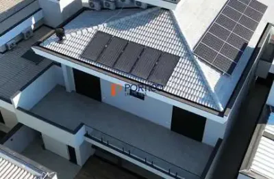 Sobrado alto padrão com 3 suítes à venda no condomínio royal garden – paulínia