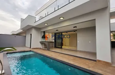 Sobrado alto padrão com 3 suítes à venda no condomínio royal garden – paulínia