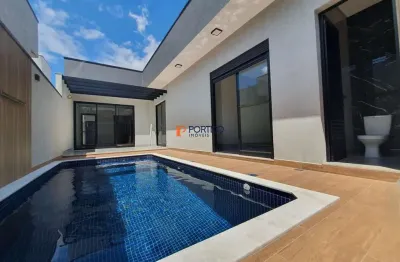 Casa à venda com 3 suítes e piscina no cond. campos do conde 2 em paulínia/sp