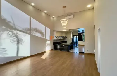 Casa à venda com 3 suítes, piscina, ar cond. no cond. santorini em paulínia/sp