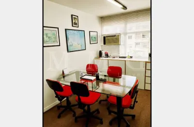 Conjunto comercial, avenida  brigadeiro luiz antônio 43m² 2 salas, recepção1gar.