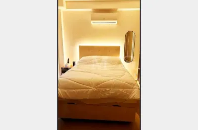 Apartamento vila mariana com 1 quarto e 1 banheiro para alugar, 28 m² por r$ 3.700/mês mobiliado.