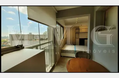 Apartamento studio novo com lazer mobiliado a venda na vila clementino