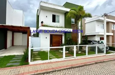 Casa com 4 quartos à venda na Rodovia BA-099 - Estrada do Côco, 879, Abrantes, Camaçari