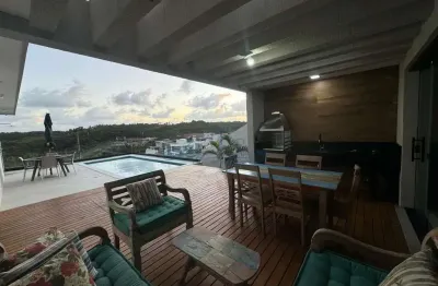 Casa espetacular em condomínio duplex  -  alphaville litoral