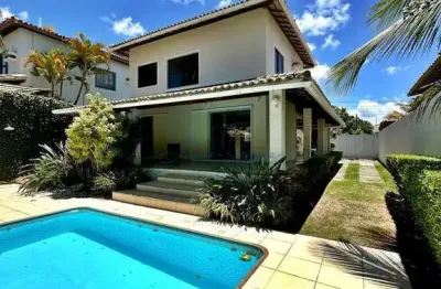 Casa em condomínio fechado com 3 quartos à venda na Rua Francisco das Mercês, Buraquinho, Lauro de Freitas