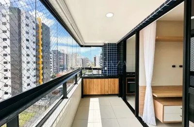 Apartamento com 3 quartos à venda na avenida doutor josé sampaio luz, 70, ponta verde, maceió, 81 m2 por r$ 950.000